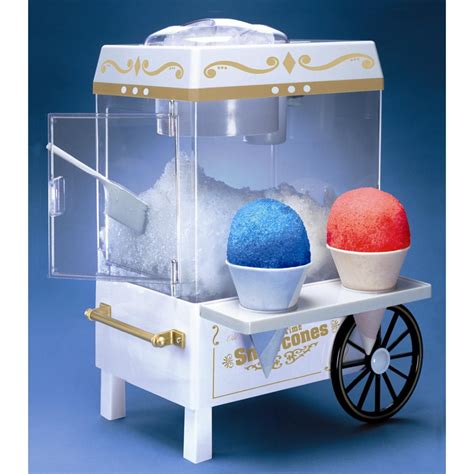 old fashioned carnival snow cone maker instructions